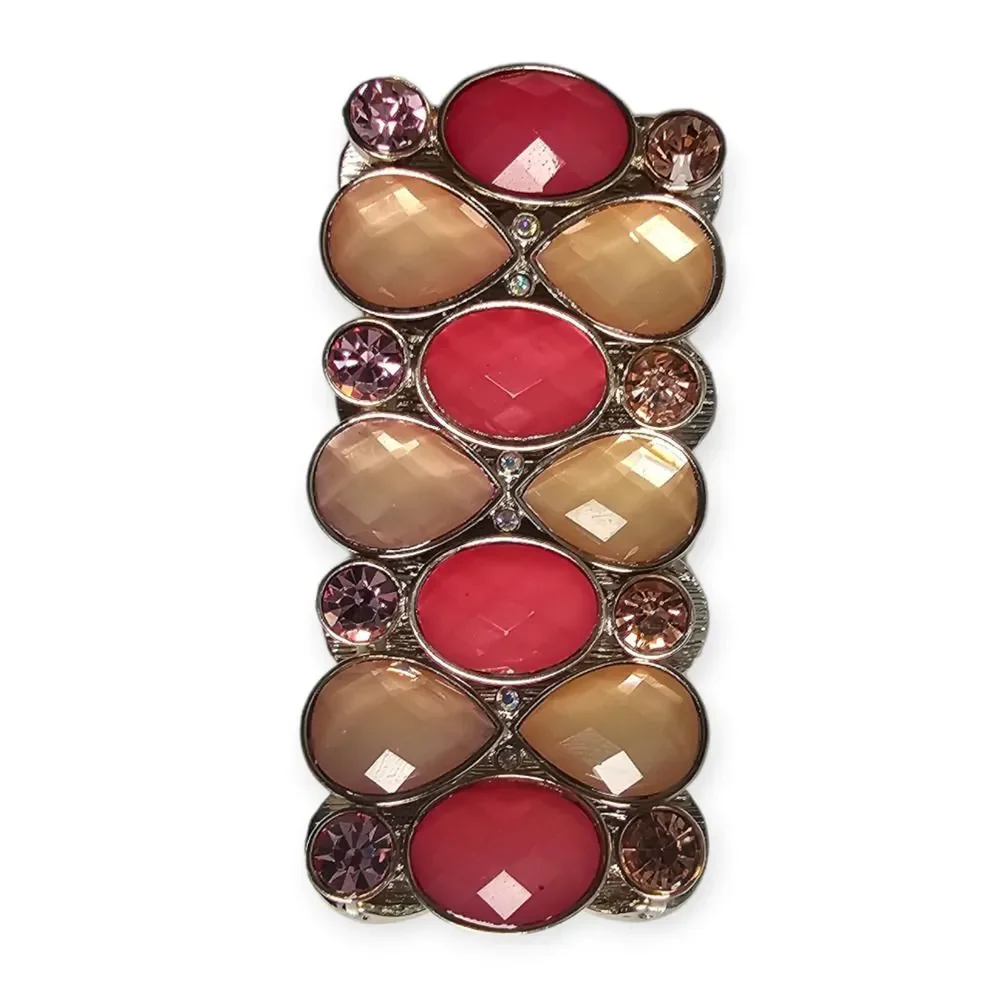 Women's Bracelet NWOT TAN  RED - Picture 2 of 3